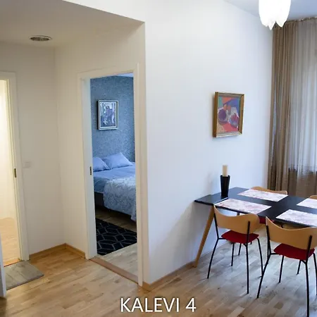 Apartment Center Turu Str Apartments, Parking, Tartu